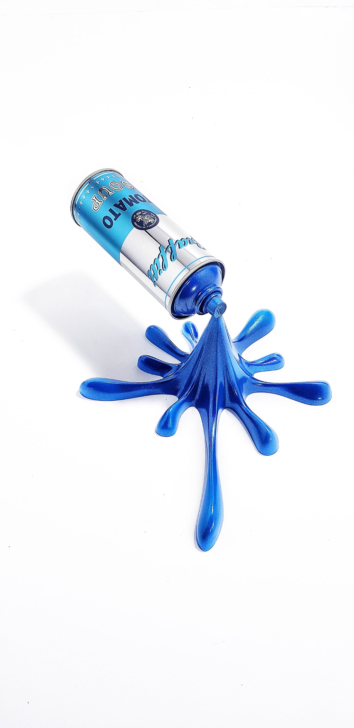 Soup Splash - Spray Can Sculpture lo