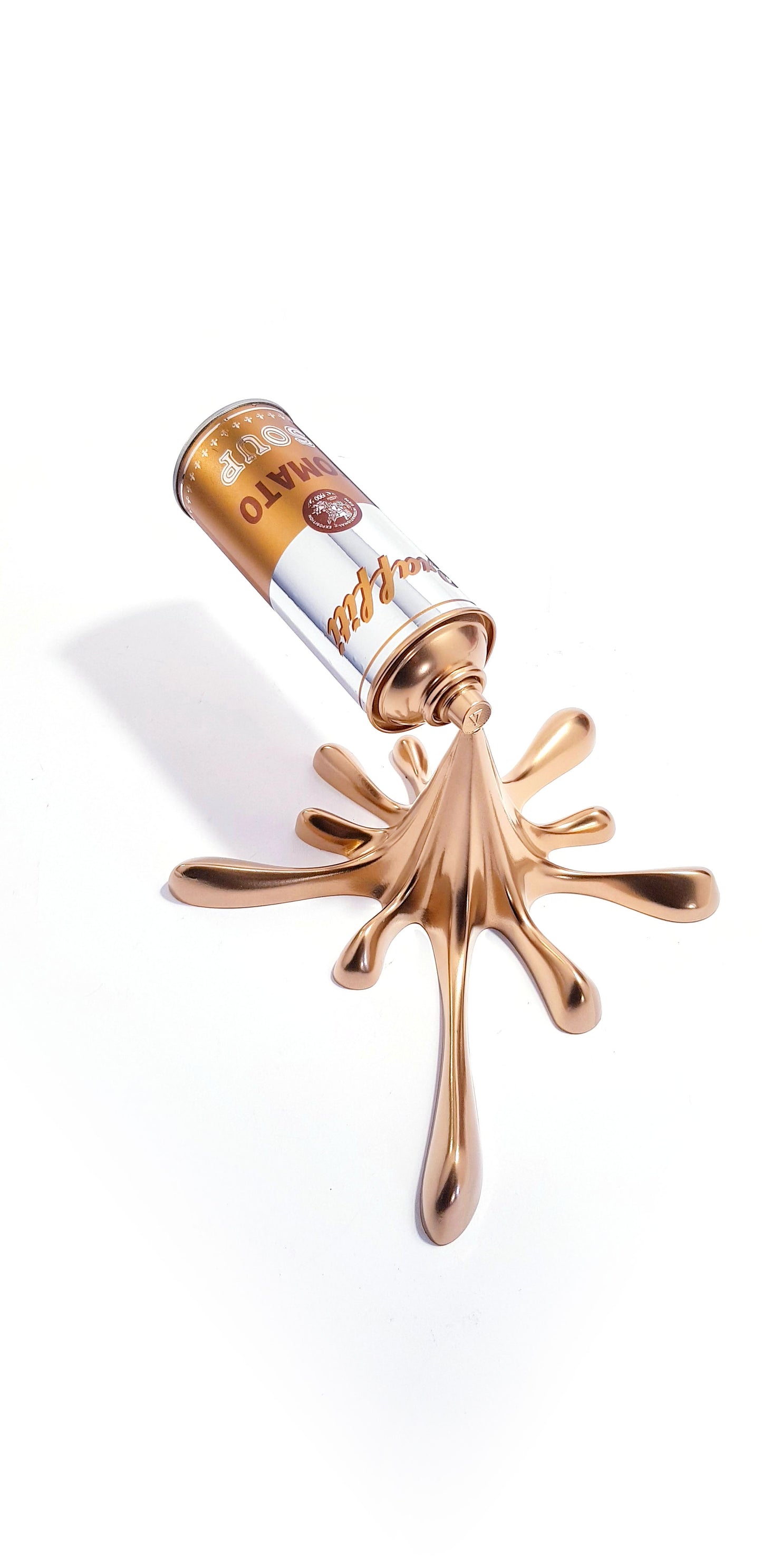 Soup Splash - Spray Can Sculpture lo