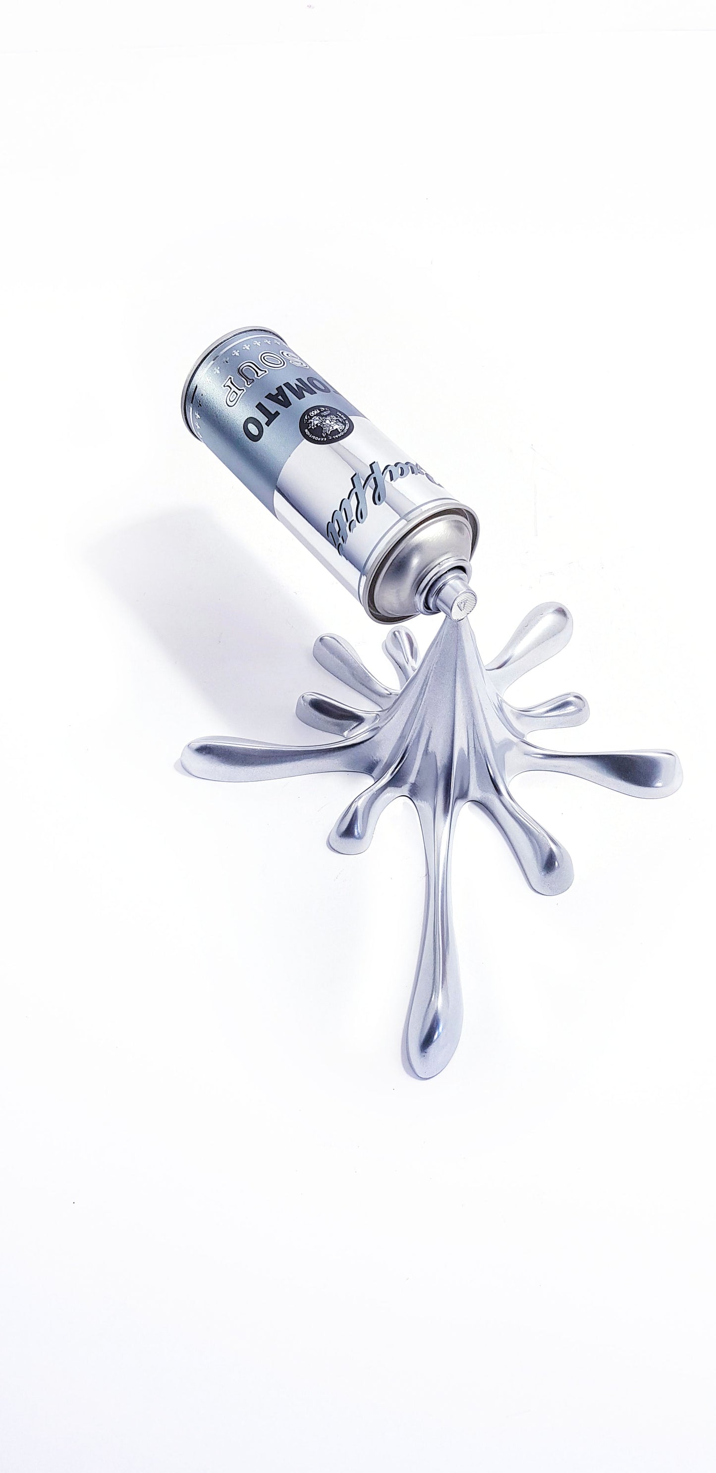 Soup Splash - Spray Can Sculpture lo