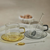 Glass Tea & Coffee Set of 2