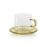 Glass Tea & Coffee Set of 2