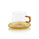 Glass Tea & Coffee Set of 2