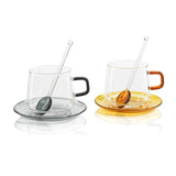 Glass Tea & Coffee Set of 2