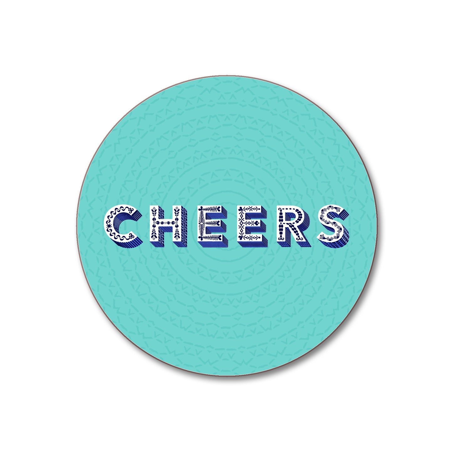 Fun Words Coasters Set of 4