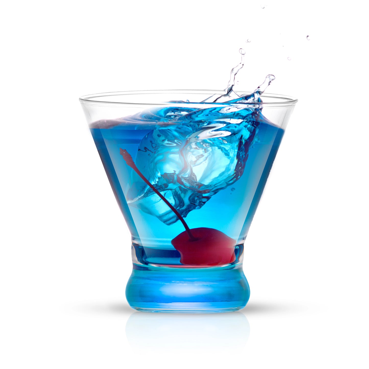 Colored Martini Glasses Set of 6