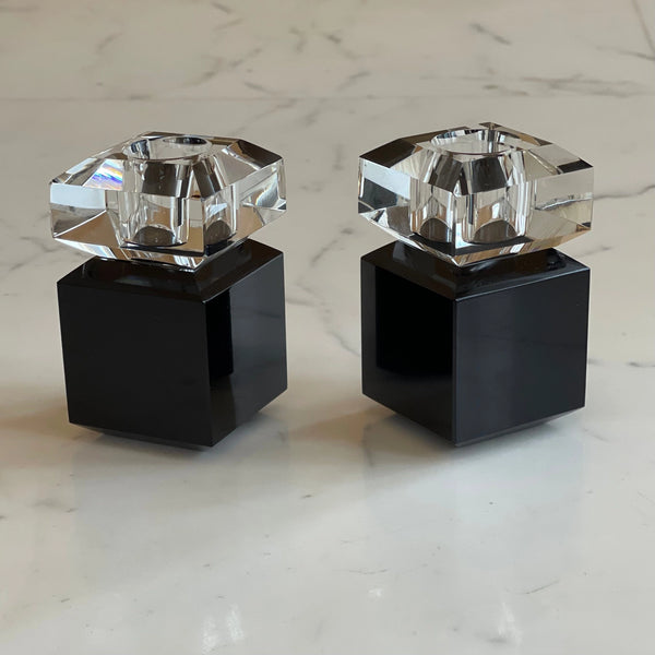 Two Tone Candle holders Set