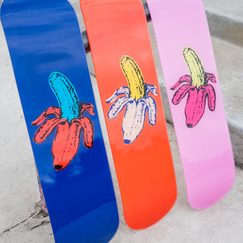 Retro Banana - Acrylic Skate Wall Art