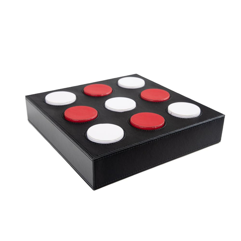 Leather Tic Tac Toe Set