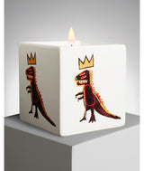 Jean-Michel Basquiat ”Gold Dragon” Square Perfumed Candle