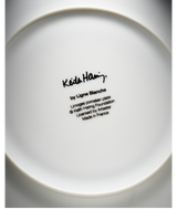 Keith Haring ”Black Pattern” Porcelain Plate
