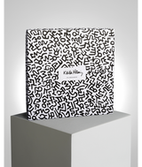 Keith Haring ”Black Pattern” Porcelain Plate