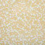 Keith Haring ”Gold Pattern” Porcelain Plate