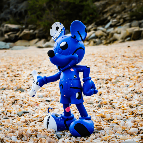 Mickey Cosmic By Thomas Dariel - Sculpture