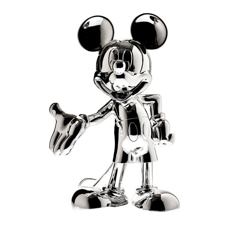 Mickey Welcome Chromed - Sculpture