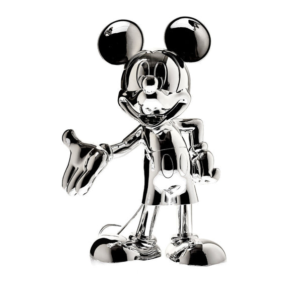Mickey Welcome Chromed - Sculpture