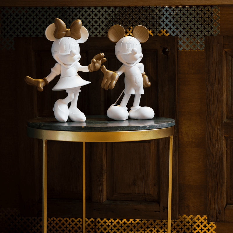 Mickey Welcome Wood- Sculpture