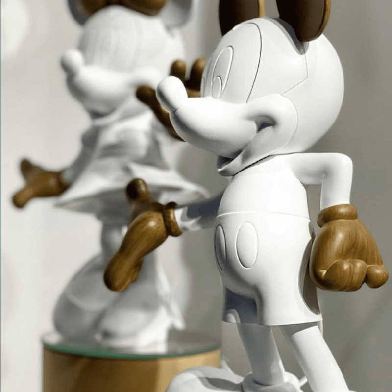 Mickey Welcome Wood- Sculpture