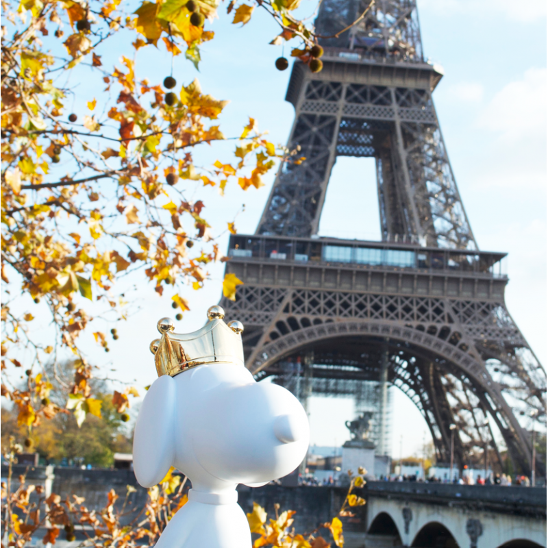 Snoopy Crown - Sculpture
