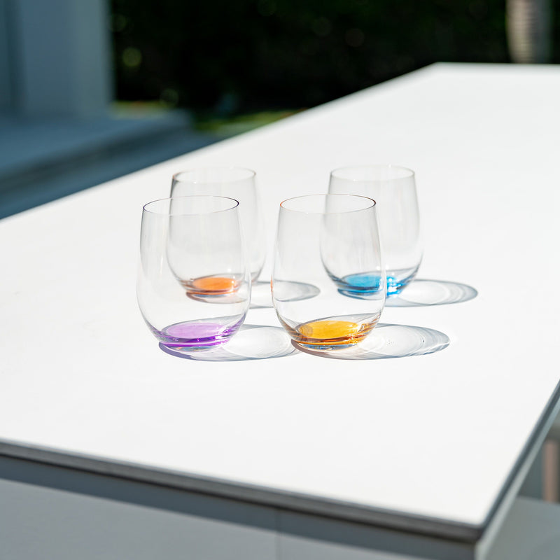 Riedel Volume 2 Happy O Wine Tumbler Set Multicolor