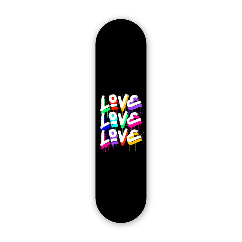 Love In Color - Acrylic Skate Wall Art