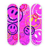 Smiley Party - Acrylic Skate Wall Art