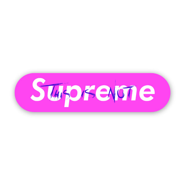 Supreme Inspred - Acrylic Skate Wall Art